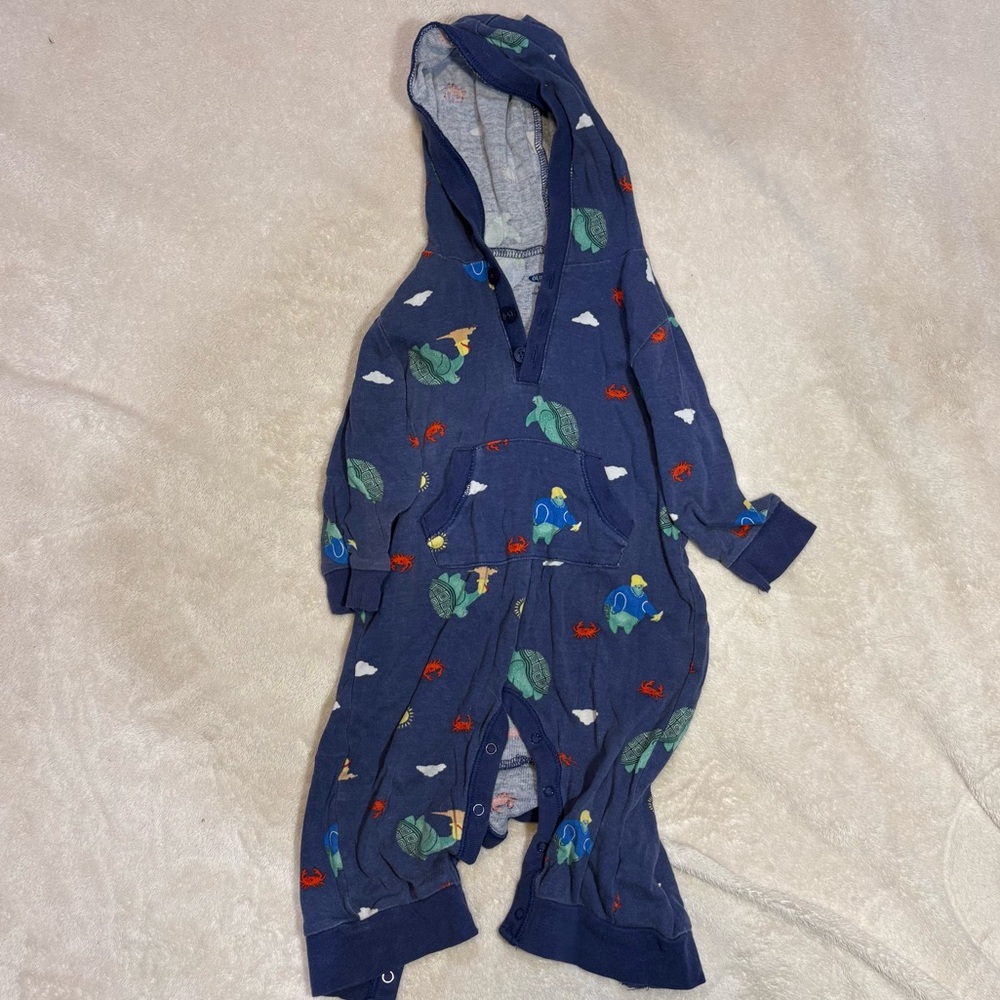 Old Navy hooded onesie